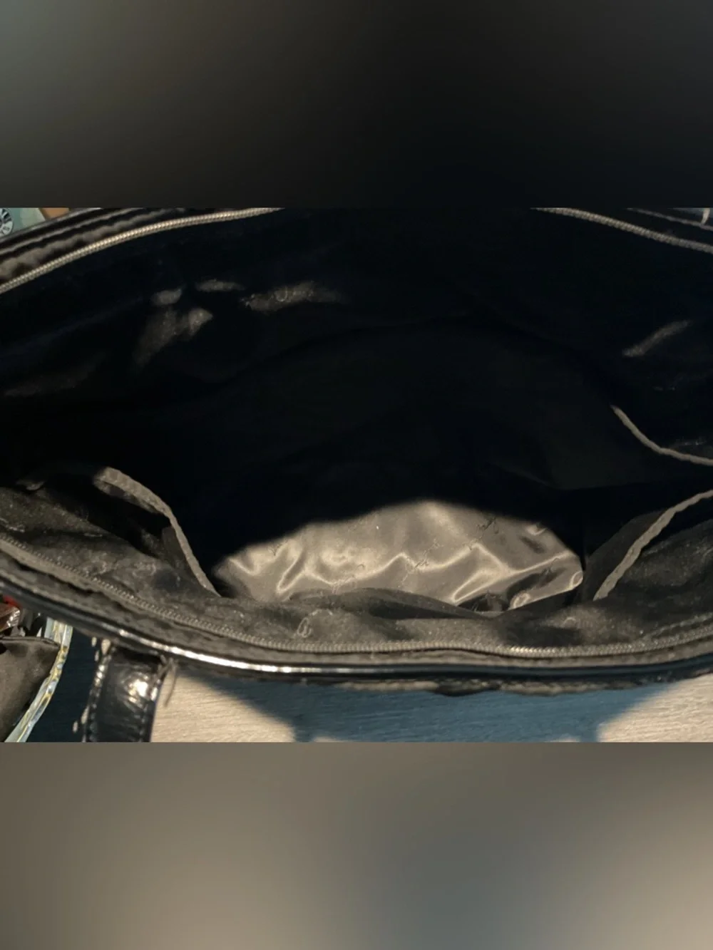 Vera Bradley Black Quilted 4 piece BUNDLE - Good Used Condition MSRP: $350+ - Picture 10 of 16